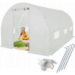 4iQ Group Zahradní foliovník 2x3,5 m bílý – Zboží Dáma