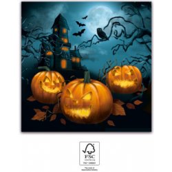 EKO papírové ubrousky Halloween 20ks 33x33cm