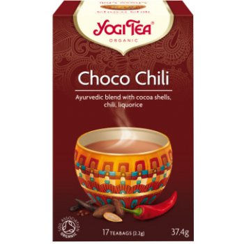 Yogi Tea BIO Čaj Choco Chili 17 x 2,4 g