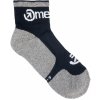 Meatfly ponožky Logo Middle Socks CO A Grey Šedá