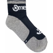 Meatfly ponožky Logo Middle Socks CO A Grey Šedá