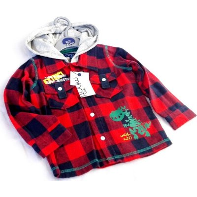 Minoti dětská košile červená – Sleviste.cz