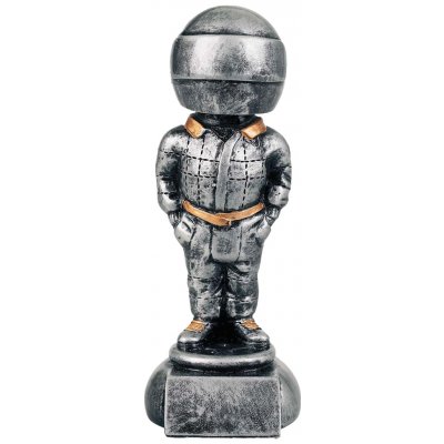 Trofej jezdec 17 cm Stříbrná – Sleviste.cz