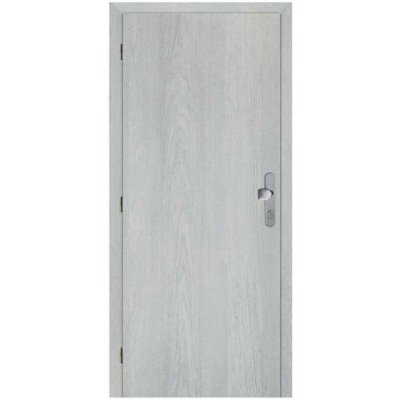 Solodoor Protipožární dveře 80 L, 820 × 1970 mm, fólie, levé, Earl Grey, plné 22000002920