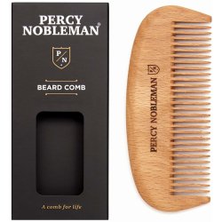 Percy Nobleman dřevěný hřeben na vousy