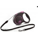 Flexi Samonavíjecí Vodítko pro psa Black Design – Sleviste.cz
