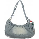Desigual Stylová dámská kabelka 40.0X22.0X14.0cm Modrá – Hledejceny.cz