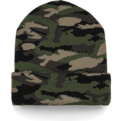Beechfield zimní čepice Camo Cuffed beanie – Hledejceny.cz