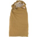 Lodger Wrapper Fleece Empire Dark Honey