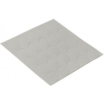 Krytky samolepící pr. 14mm, šedá, 25 ks – Hledejceny.cz