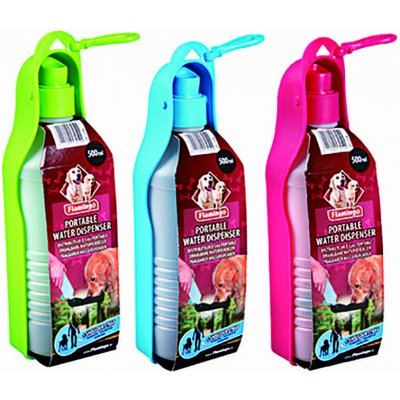 Karlie Flamingo Gulliver cestovní láhev pro psy 0,5 l – Zboží Mobilmania