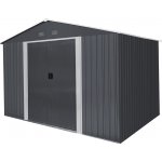 Riwall PRO RMSA 8x10 Anthracite - zahradní domek kovový 3 x 2,4 m SD-X0810-H170C-A – Zboží Dáma Riwall PRO RMSA 8x10 Anthracite - zahradní domek kovový 3 x 2,4 m SD-X0810-H170C-A – Zboží Dáma