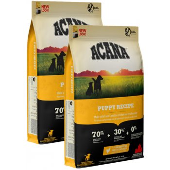 Acana Heritage Puppy & Junior 2 x 11,4 kg