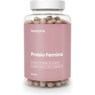 GymBeam Probio Femina BeastPink 60 kapslí – Hledejceny.cz