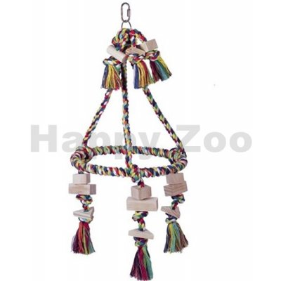 Nobby hračka pro střední papoušky pyramida 59 x 30 cm – Sleviste.cz