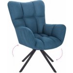 Kondela Komodo petrolejové / černé – Zboží Dáma