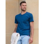 CityZen pánské triko s výstřihem do V modrá – Zboží Mobilmania