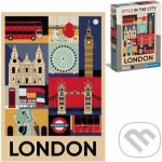 CLEMENTONI Style in the City Londýn 1000 dílků – Zboží Dáma