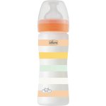 Chicco dětská láhev Well being silikon uni 7x7x21 oranžová 250 ml – Zboží Mobilmania