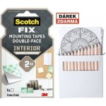 Scotch Čtverečky montážní 25,4 x 25,4 mm – Zboží Živě