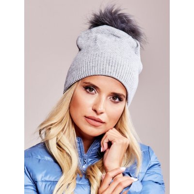 Dámská čepice AT-CZ-171701.37 Wool Fashion Italia Šedá – Hledejceny.cz