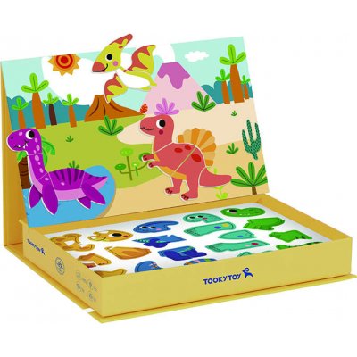 Mamido Magnetická dinosauří sada – Zboží Dáma