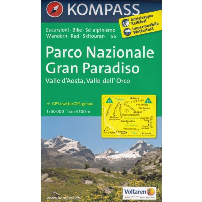 Parco Nazionale Gran Paradiso 86 1:50T NKOM