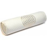 Phoenix Import Yogi & Yogini Bolster válec na jógu se symbolem ECO pohanka 100% organická bavlna Bílá 60 x 16 – Hledejceny.cz