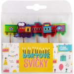 Albi Sada dortových svíček Vláčky – Zboží Dáma