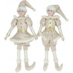 NONAME Skřítek - závěsná látková dekorace 44 cm (2 varianty) 456664 – Hledejceny.cz