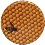 Alians-dn Víčko na med TO 82 včela malovaná na sklenici s medem - ADN – Zboží Mobilmania