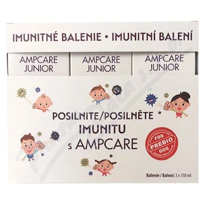 Ampcare Junior Imunity sirup 3 x 150 ml – Zbozi.Blesk.cz