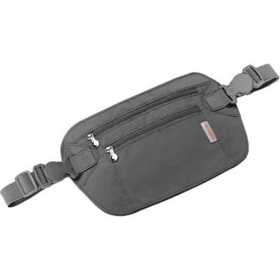 Samsonite Double pocket money belt Graphite