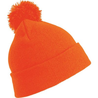 Result pletená čepice s bambulí RC028X neon orange – Hledejceny.cz