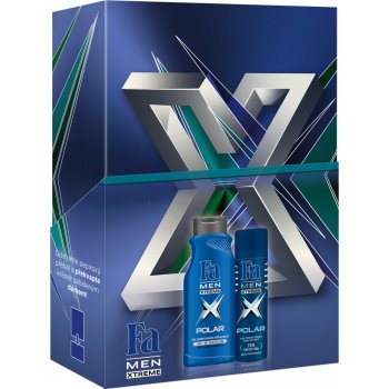 FaMan Xtreme Polar sprchový gel 400 ml + deospray 150 ml dárková sada