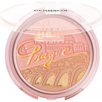Dermacol Bronzing and Highlighting Powder With Blush Bronzující a Rozjasňující pudr s tvářenkou 10,5 g – Zboží Dáma