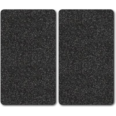 Kesper 2 ks Ochranné desky Dekorativní skleněné prkénko antracitová – Zboží Dáma