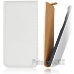 Pouzdro Forcell SLIM Flip Samsung i8160 Galaxy Ace 2 bílé – Hledejceny.cz