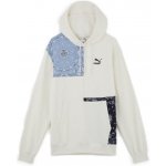 Puma dámská mikina Paisley Hoody White-Black-Blue bílá – Zbozi.Blesk.cz