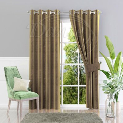 Závěs VELVET hnědý - 40 x 40 cm – Zboží Dáma