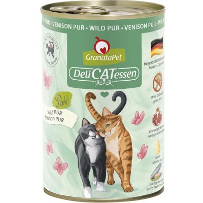 GranataPet pro kočky Delicatessen čistá zvěřina 6 x 400 g