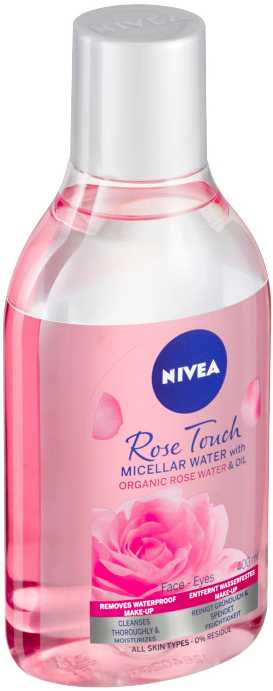Nivea Dvoufázová micelární voda s růžovou vodou 400 ml od 149 Kč -  Heureka.cz