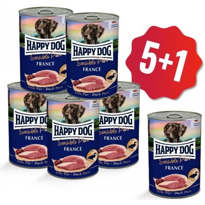 Happy Dog Sensible Pure France kachní maso 6 x 400 g – Zboží Mobilmania