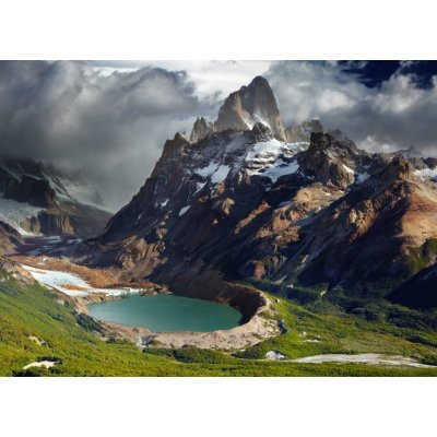 WEBLUX Fototapeta plátno Mount Fitz Roy - 41578590 Mount Fitz Roy, Patagonie, Argentina, 160 x 116 cm