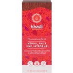 Khadi rostlinná barva na vlasy Henna & Amla & Jatropha 100 g – Hledejceny.cz