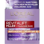 L'Oréal Revitalift Filler Anti-ageing Cream SPF50 pleťový krém 50 ml – Hledejceny.cz