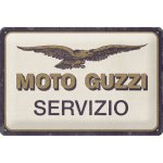 Nostalgic Art Plechová cedule Moto Guzzi Servizio - 30x20 cm – Hledejceny.cz