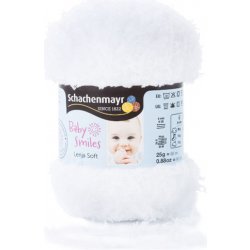 Schachenmayr BABY SMILES - LENJA soft - DĚTSKÁ, polyester Baby smiles - lenja soft: 01001 Bílá