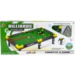 Billiard velký dětský kulečník 55x32cm set s koulemi a 2 tágy – Zboží Dáma