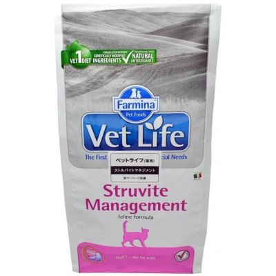 Vet Life Natural Feline Dry Struvite Management 2 kg – Hledejceny.cz